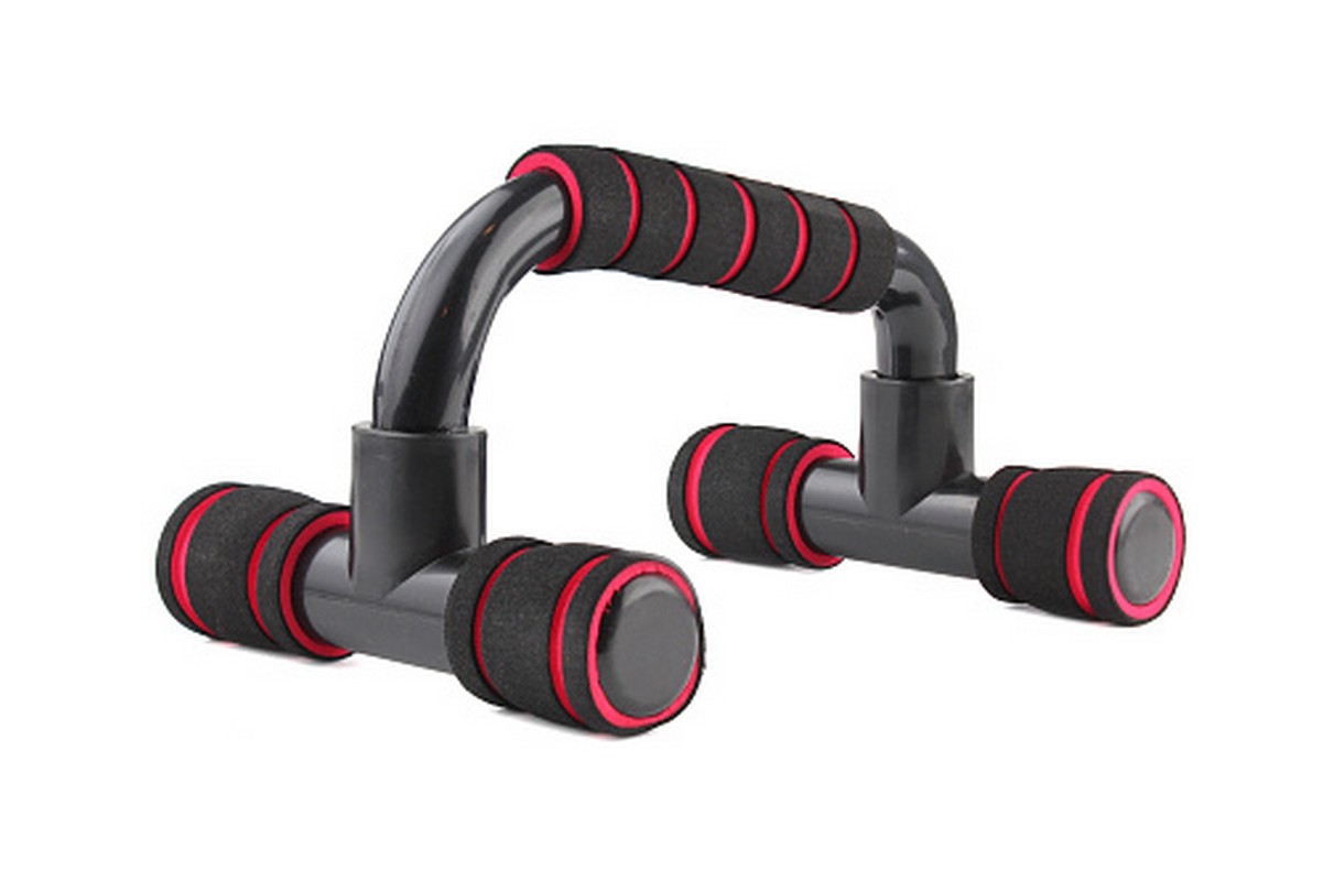 Упоры для отжиманий (пара) Start Up ЕСЕ 04 black\red