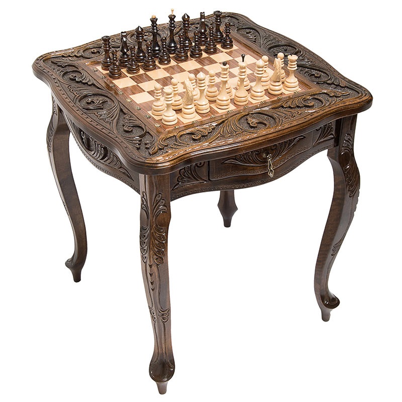 Стол ломберный шахматный Haleyan