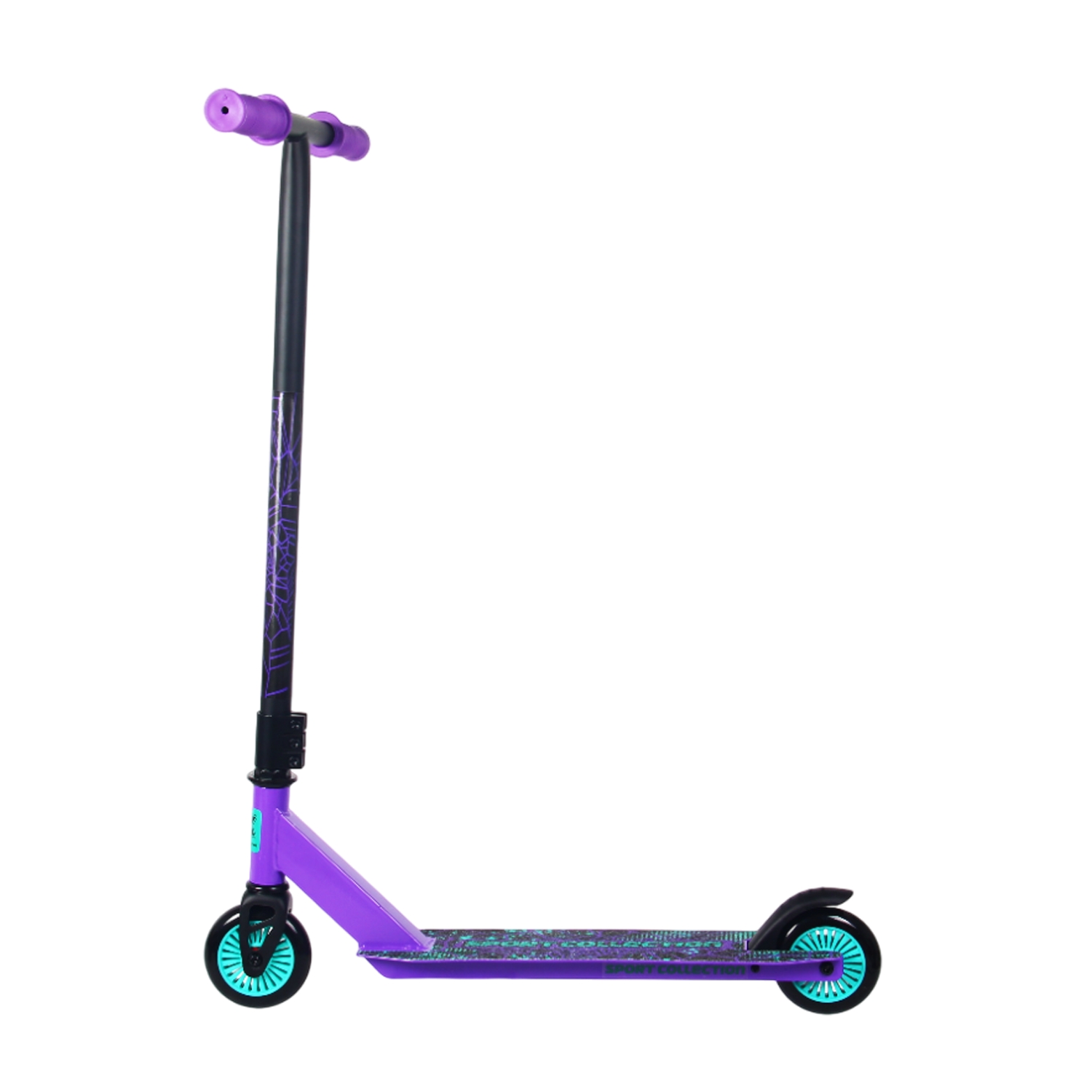 Самокат трюковый 100мм Sport Collection СК-ST100-60 violet