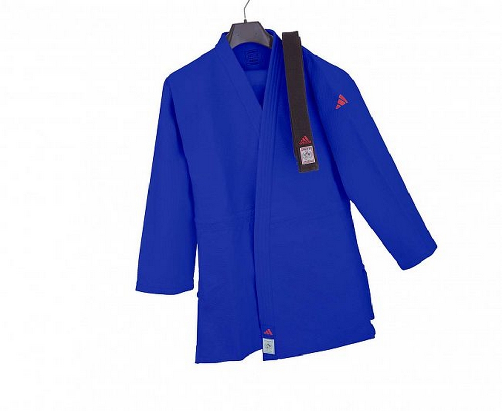 Кимоно для дзюдо Adidas Champion III IJF Green Label J-IJFB3-2 синий