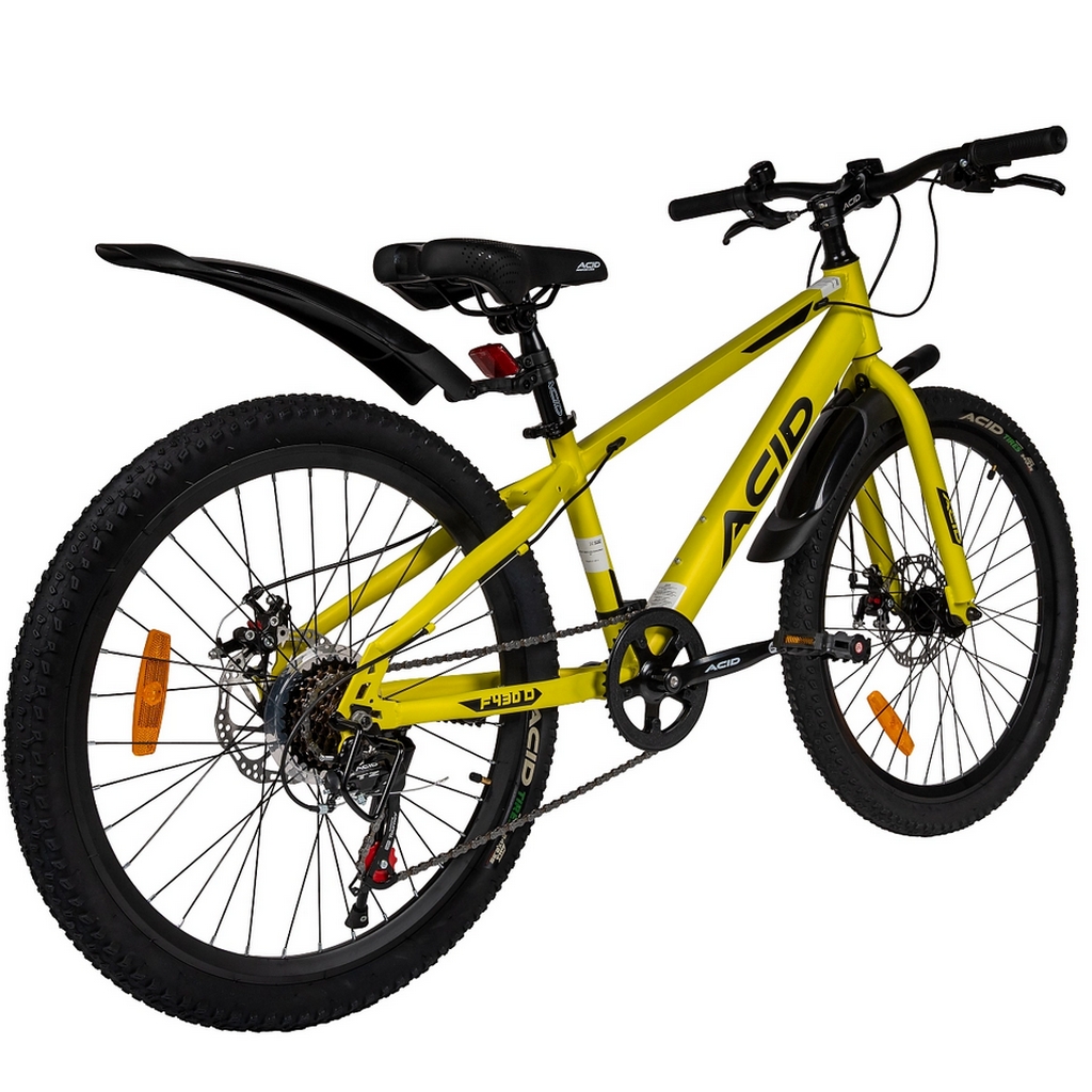Велосипед 24" Acid F 430 D 2026 056287 Lime Green\Black