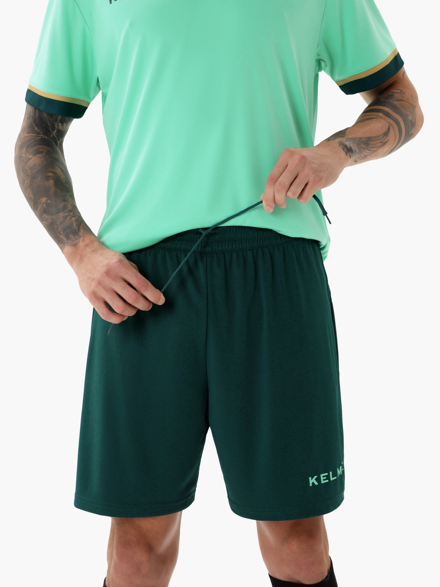 Футбольная форма Kelme Football Suit 8351ZB1158-328 Tea\Blue-green