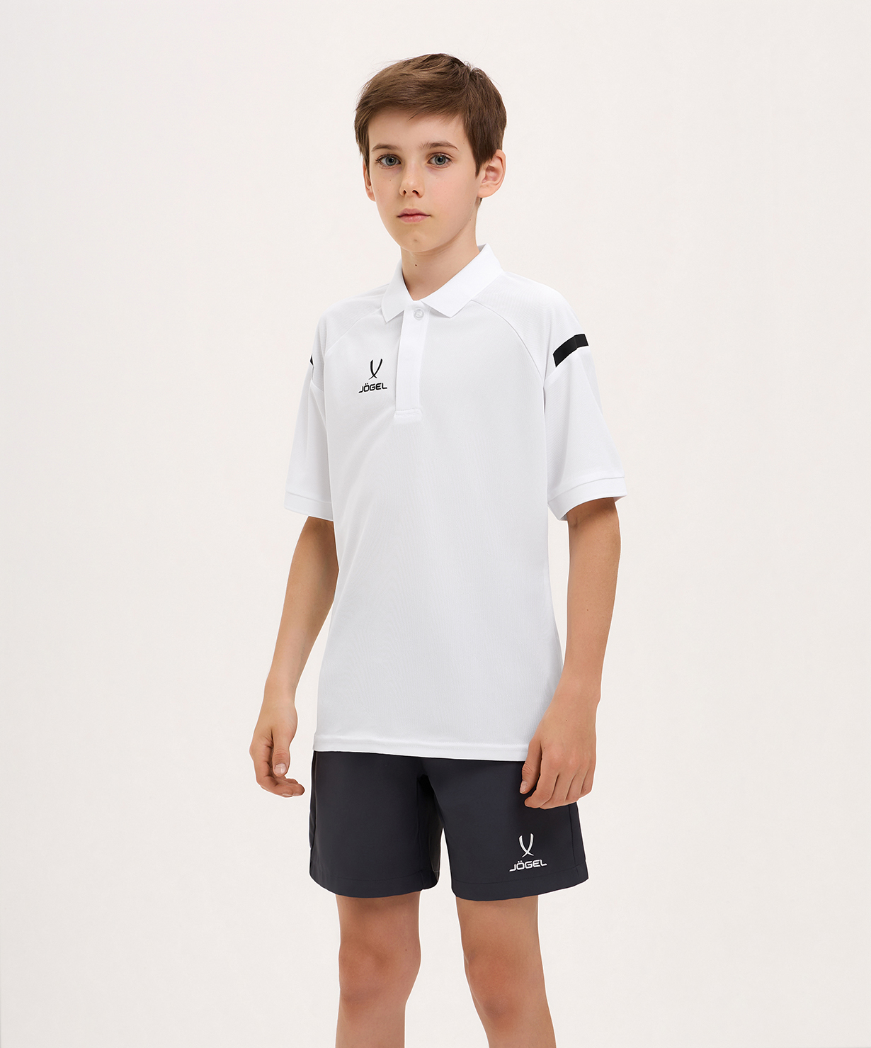 Поло, детский Jogel CAMP 2 Poly Polo, белый
