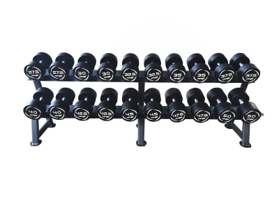 Комплект PVC гантелей 27,5-50кг (10пар) со стойкой V-Sport FTX-313.1