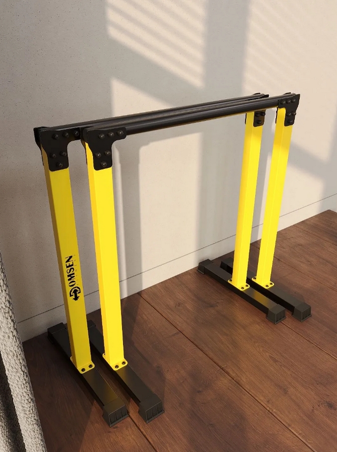 Брусья напольные хайлетсы Domsen Fitness Ds48 YELLOW