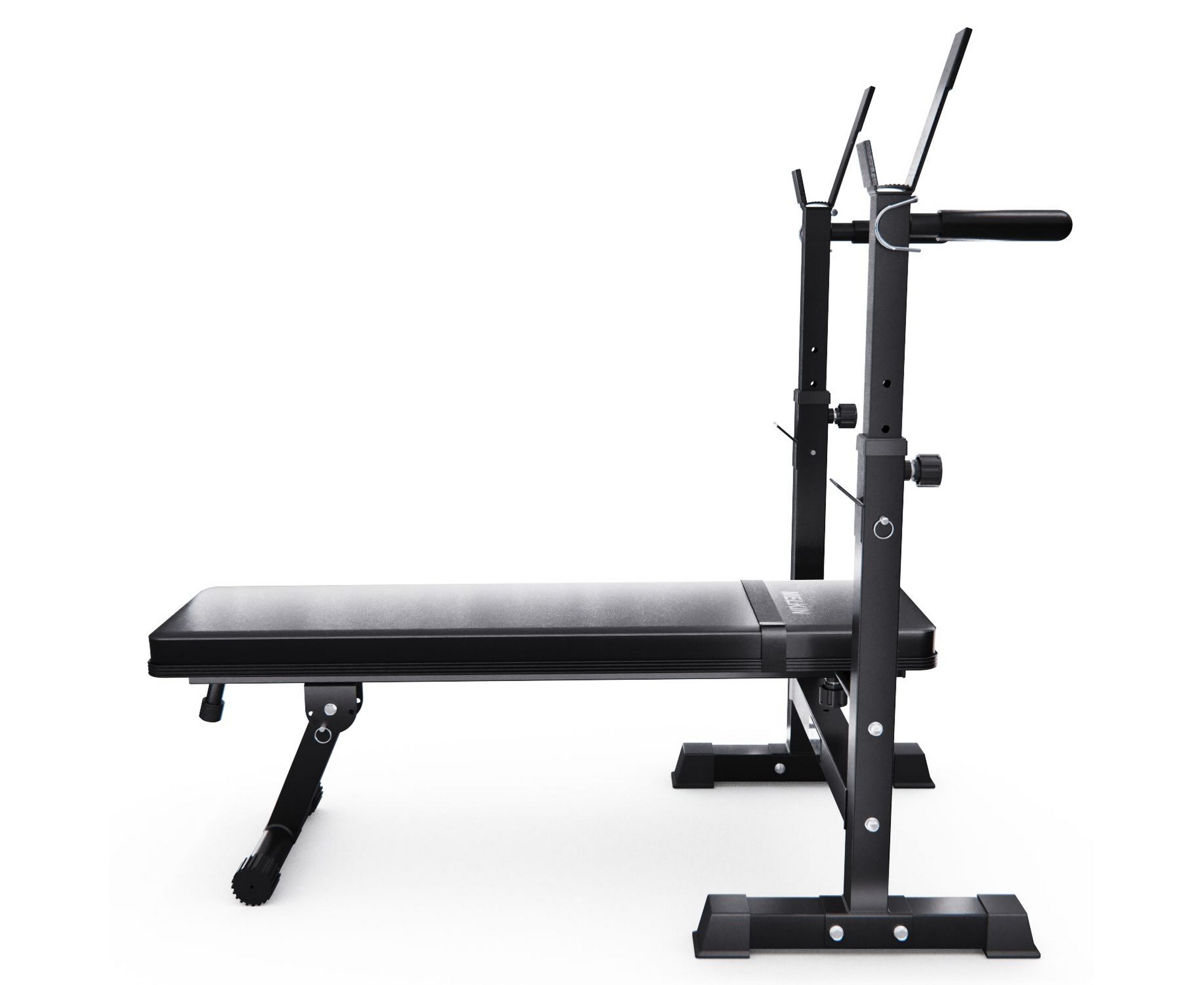 Усиленная скамья со стойками под штангу DFC MELKINMKBP01 | Premium Fitness