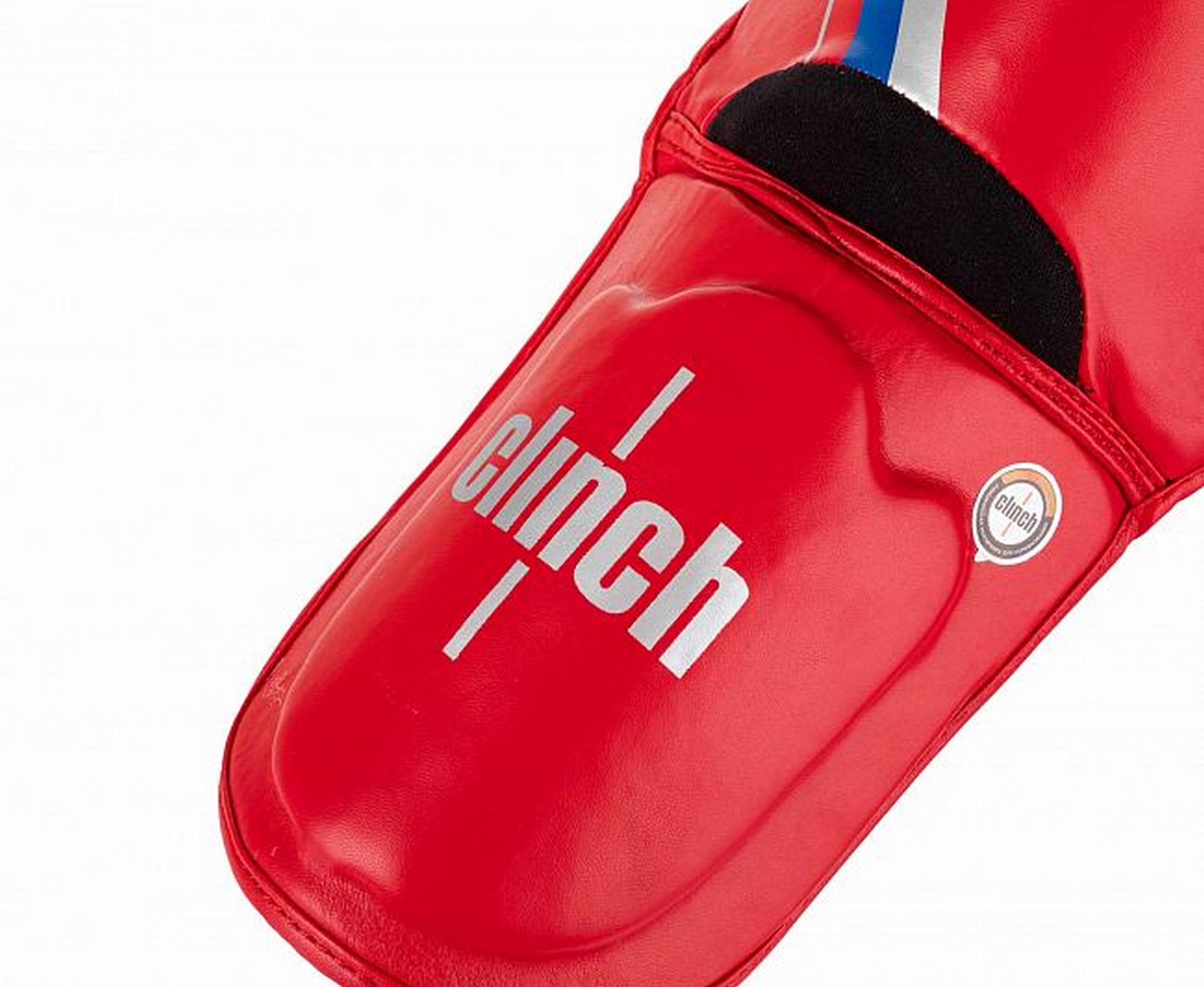 Защита голени и стопы Clinch Shin Instep Guard Kick 2.0 C521N красный