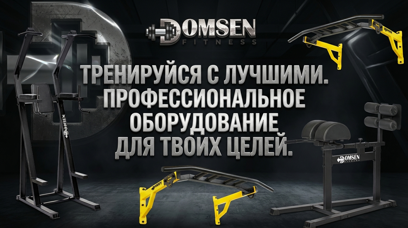 Серия силовых тренажеров Domsen