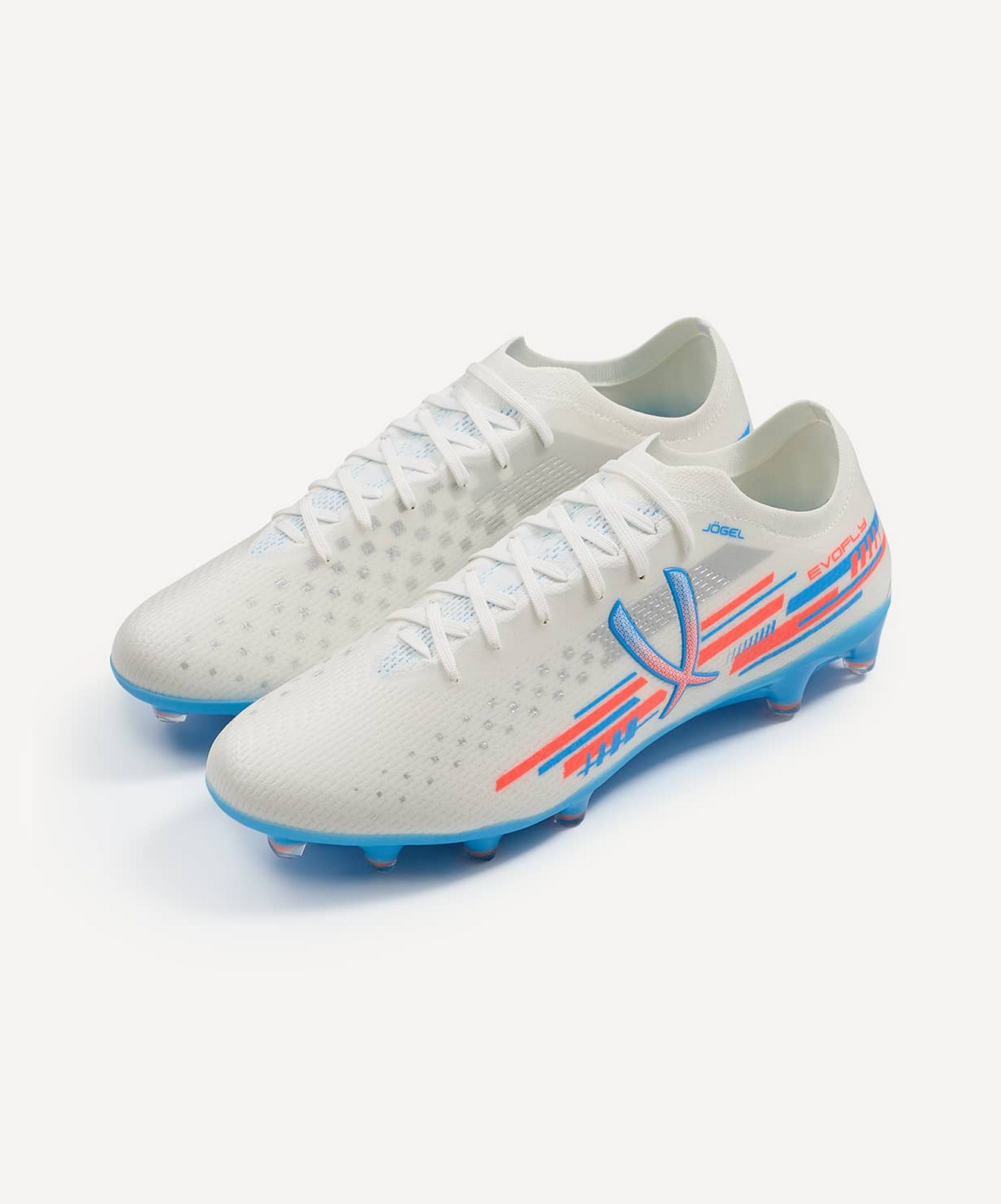 Бутсы футбольные Jogel Evofly FG Pro White\blue