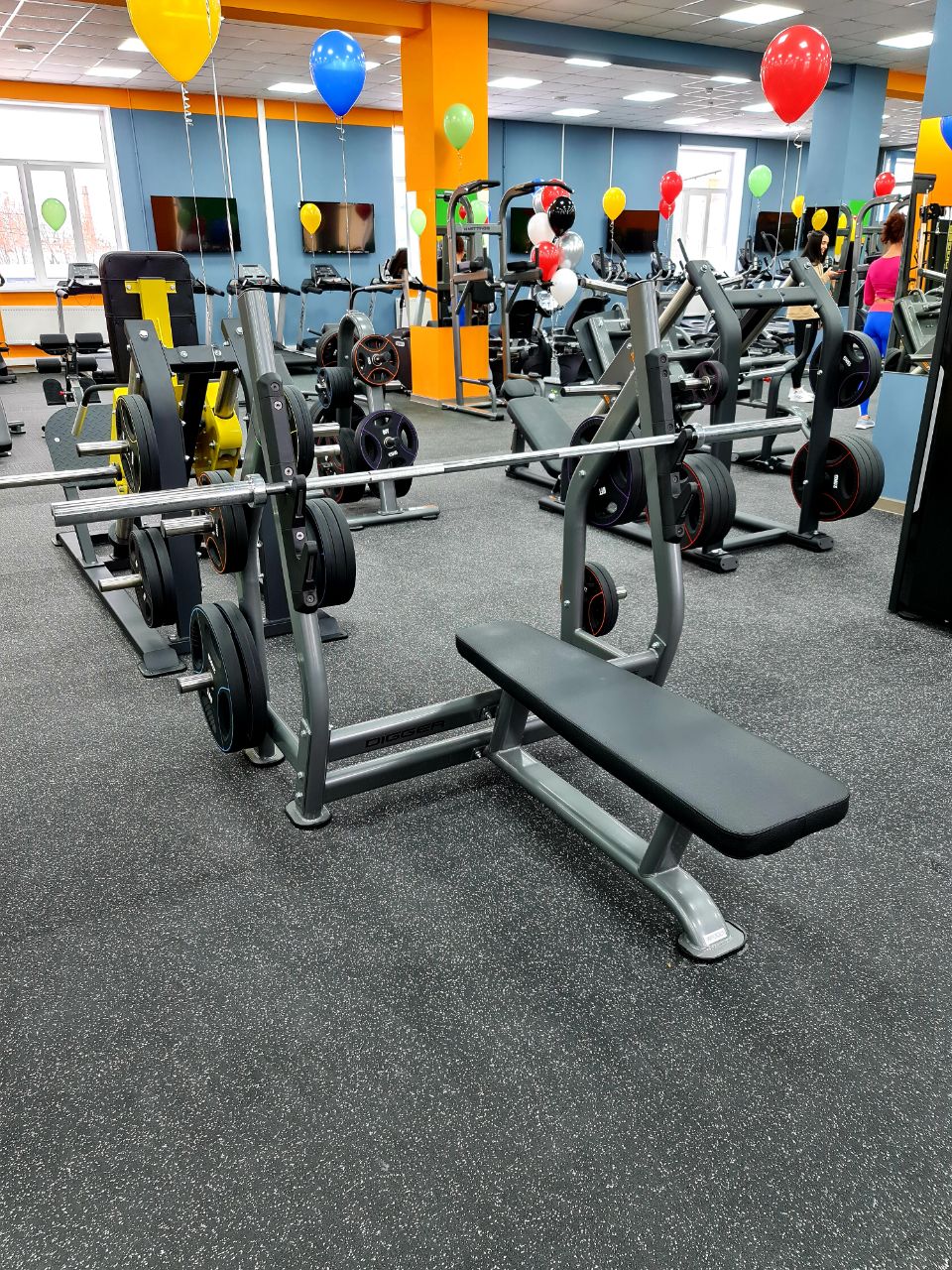 Скамья для жима горизонтальная Hasttings Digger HD004-4 | Premium Fitness
