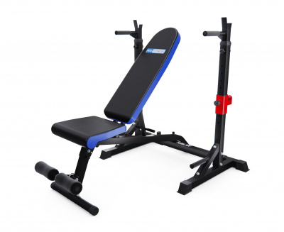 Скамья для жима со стойками DFC Pro Fitness JD0784 | Premium Fitness