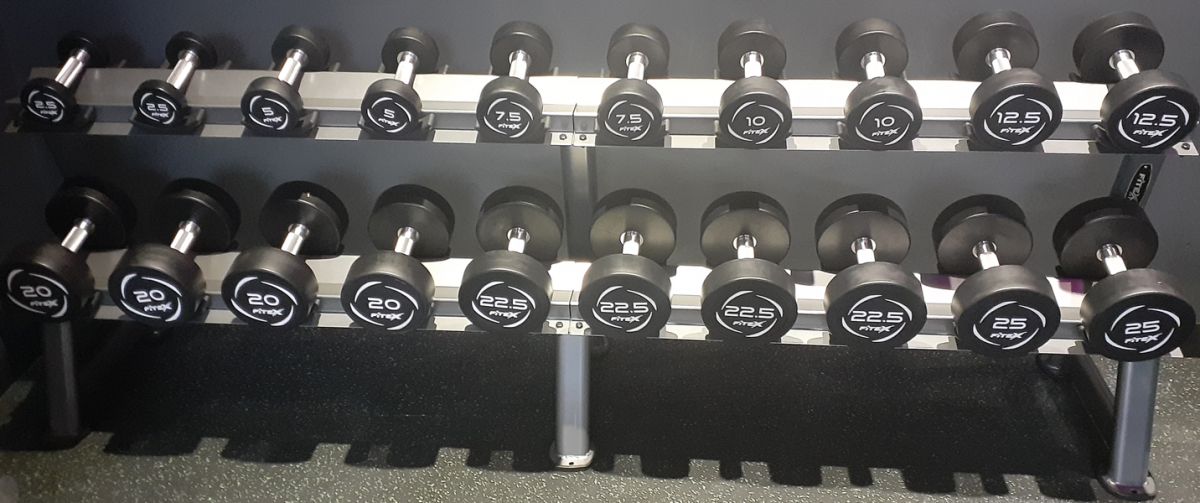 Комплект PVC гантелей 2,5-25кг (10пар) V-Sport FTX-312