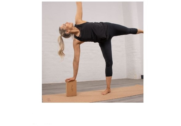 Блок для йоги Myga Cork Eco Brick Block RY1061