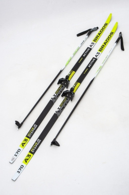 Лыжи Комплект NNN STC STEP Brados Active A3 Yellow