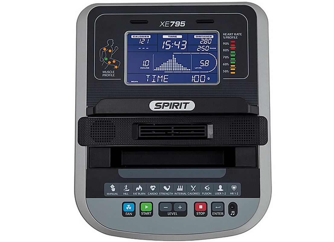 Эллиптический тренажер SPIRIT XE795