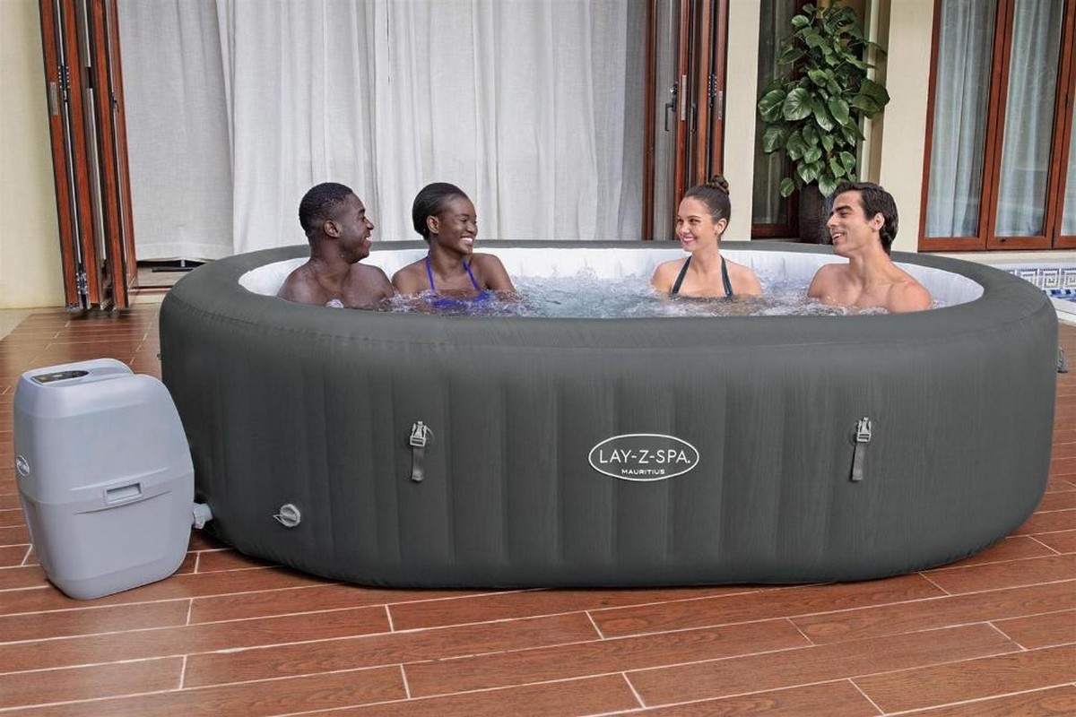 Надувной СПА бассейн (джакузи) Bestway Lay-Z-Spa Mauritius AirJet 270x180x71см 60067