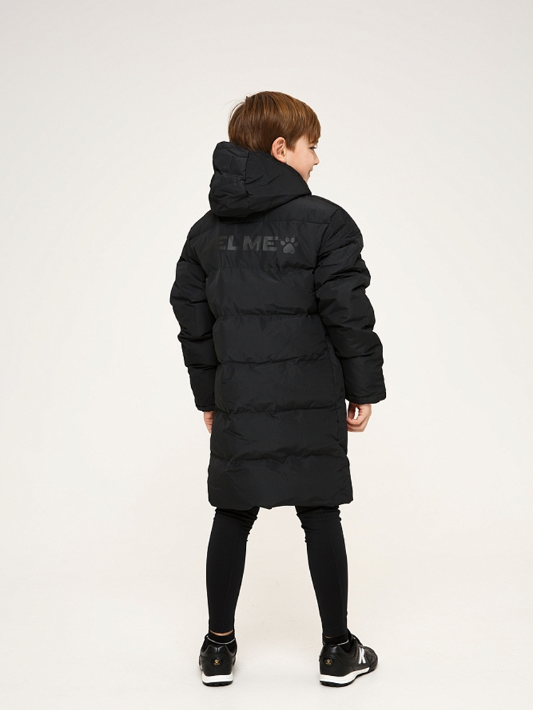 Детский пуховик Kelme Children's Long Cotton Clothes 8261MF3014-000 Black