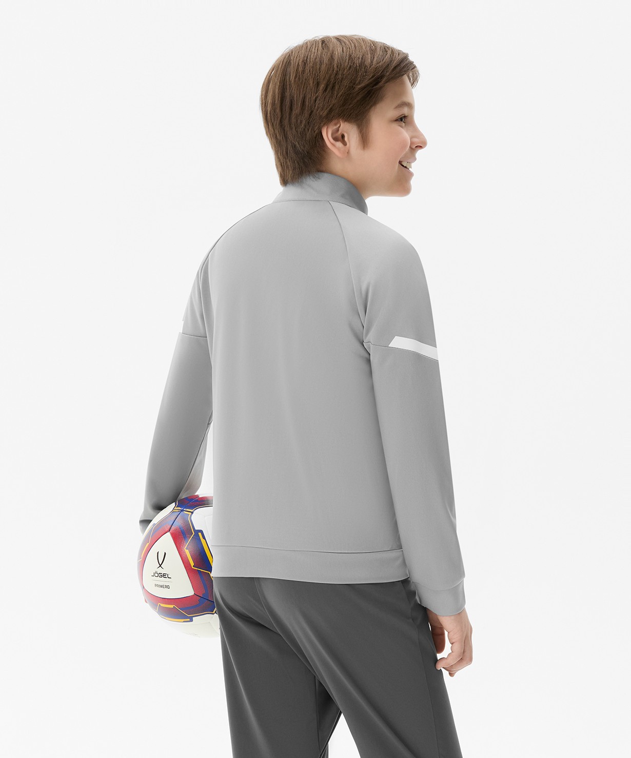 Олимпийка Jogel CAMP 2 Track Jacket, серый, детский