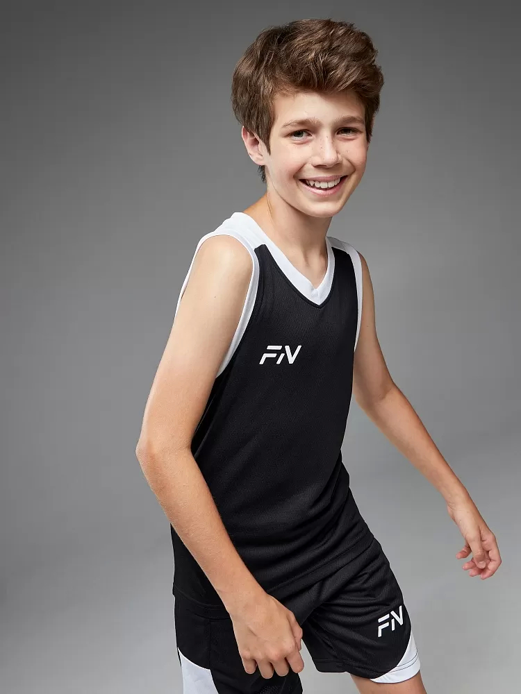 Детская баскетбольная форма FN Slam Kid KFN4271001-000 White
