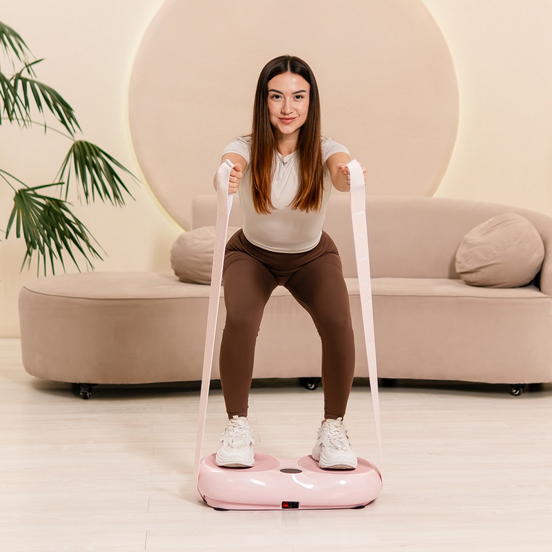 Виброплатформа GENAU VibroFit V3 Pinky Bloom