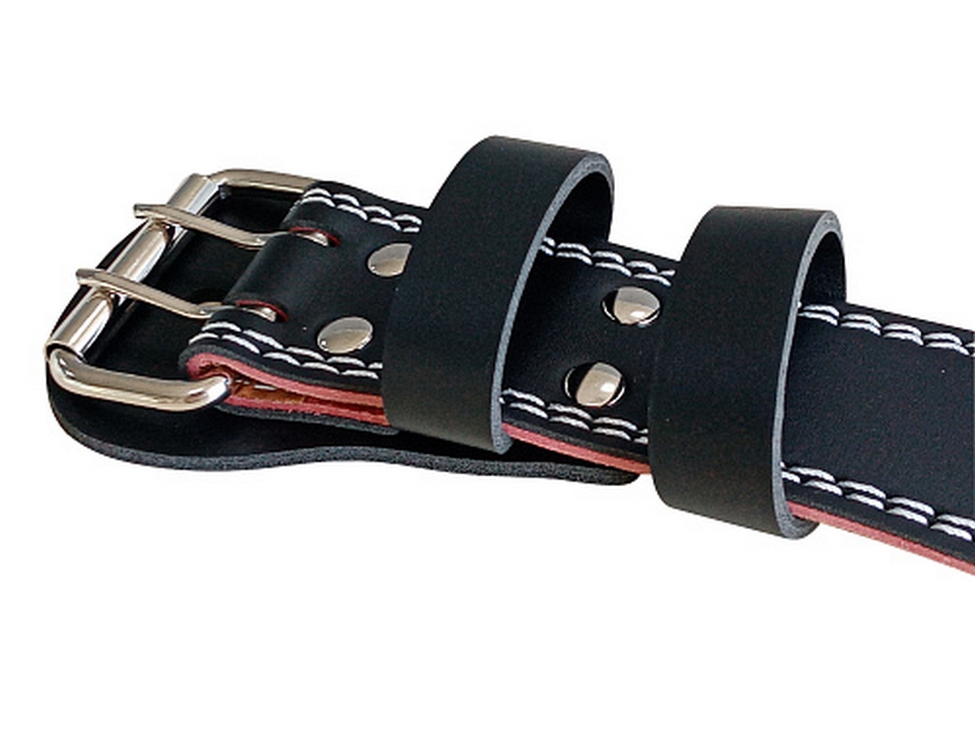 Пояс для тяжелой атлетики (широкий) черный иск. кожа ПУ Harper Gym Pro Series NT50431 черный