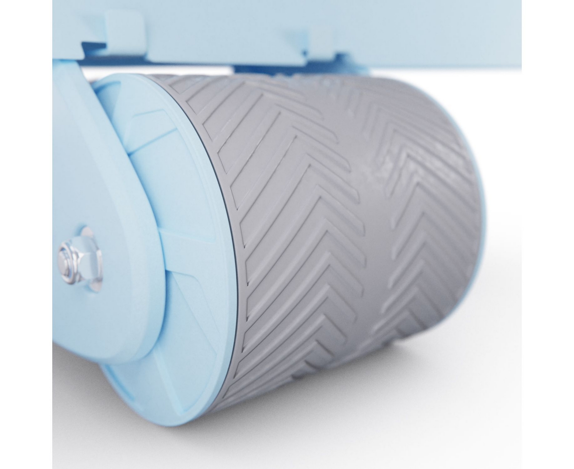 Тренажёр для пресса, с ковриком 34х 17x0,6cм DFC AB Roller SND-B голубой