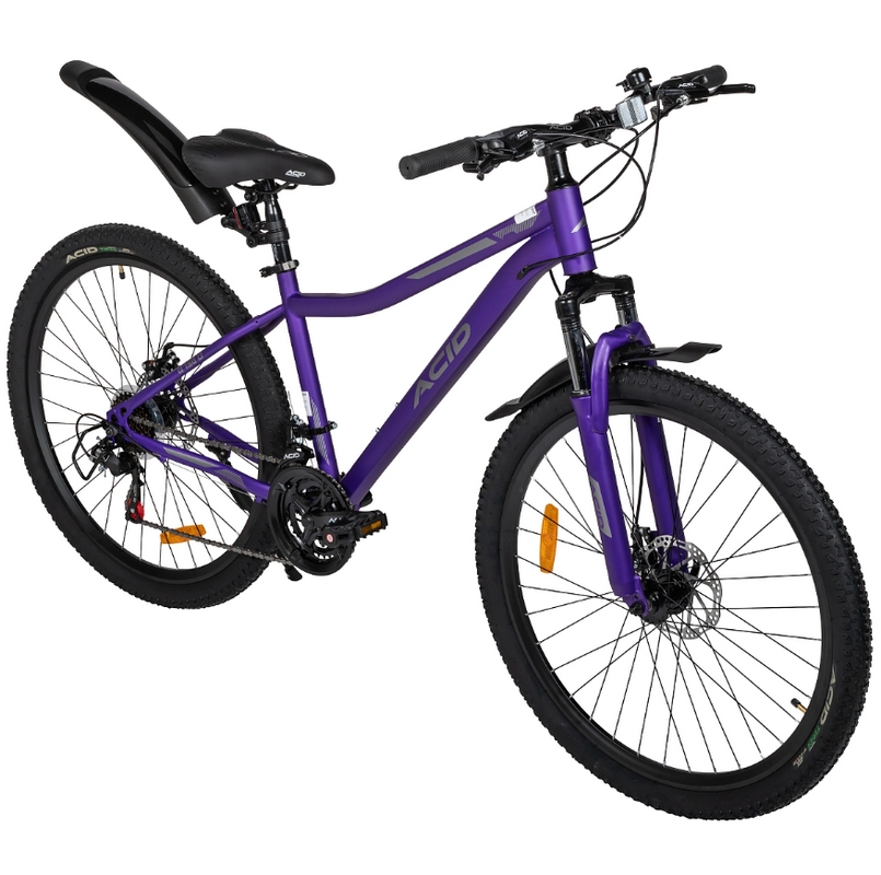Велосипед 27,5" Acid Q 750 D 2026 056298 Purple Flat\Gray