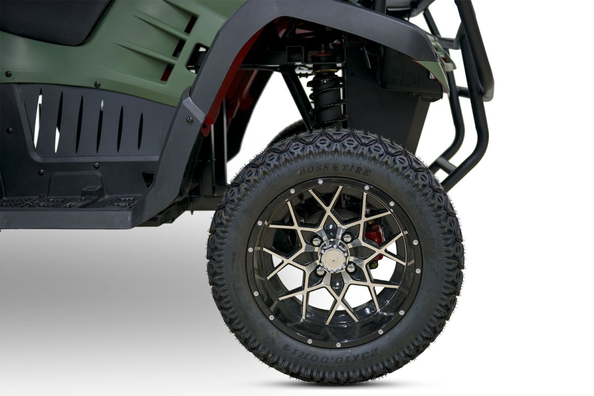 Грузовой электроквадроцикл RuTrike Рейнджер 026255-3232 зеленый