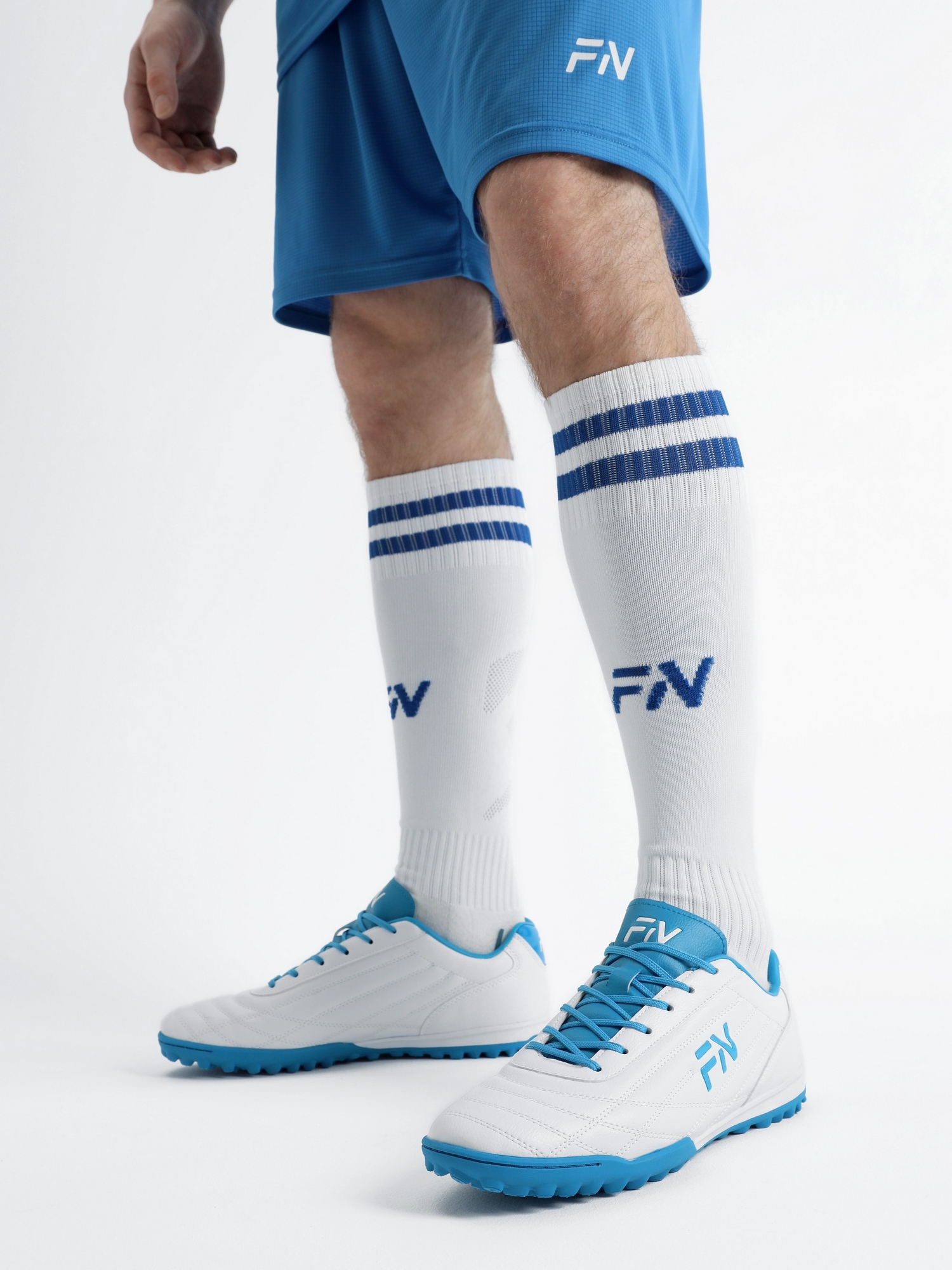 Шиповки FN Eagle (TF) FN5061001-104 White\Blue