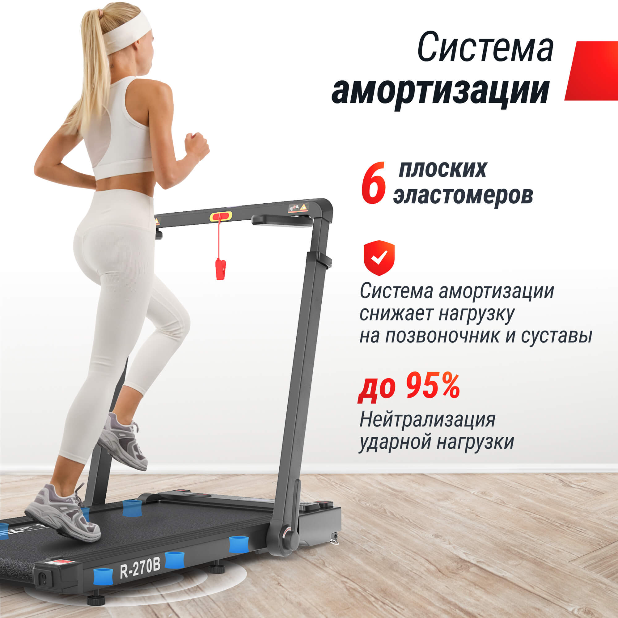 Беговая дорожка UnixFit R-270B TDR270B
