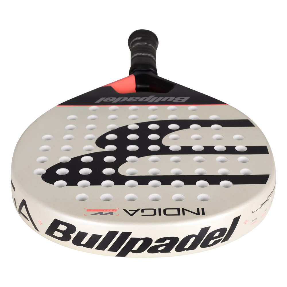 Ракетка для падела, для начинающих, карбон Bullpadel Indiga Women 26 494418 молочно-черный