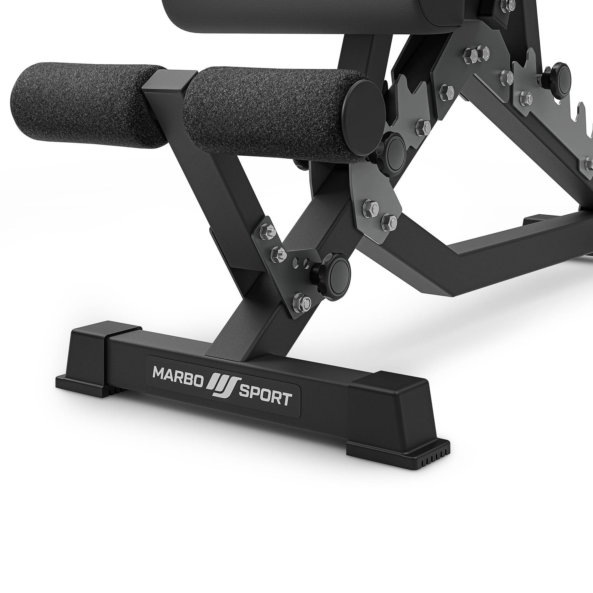 Скамья регулируемая с валиком для ног Marbo MS-L101 2.0 | Premium Fitness
