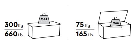 Сундук Дарвин 570 л коричневый Darwin Box 570L