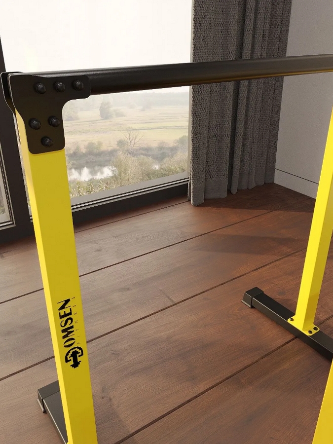 Брусья напольные хайлетсы Domsen Fitness Ds48 YELLOW