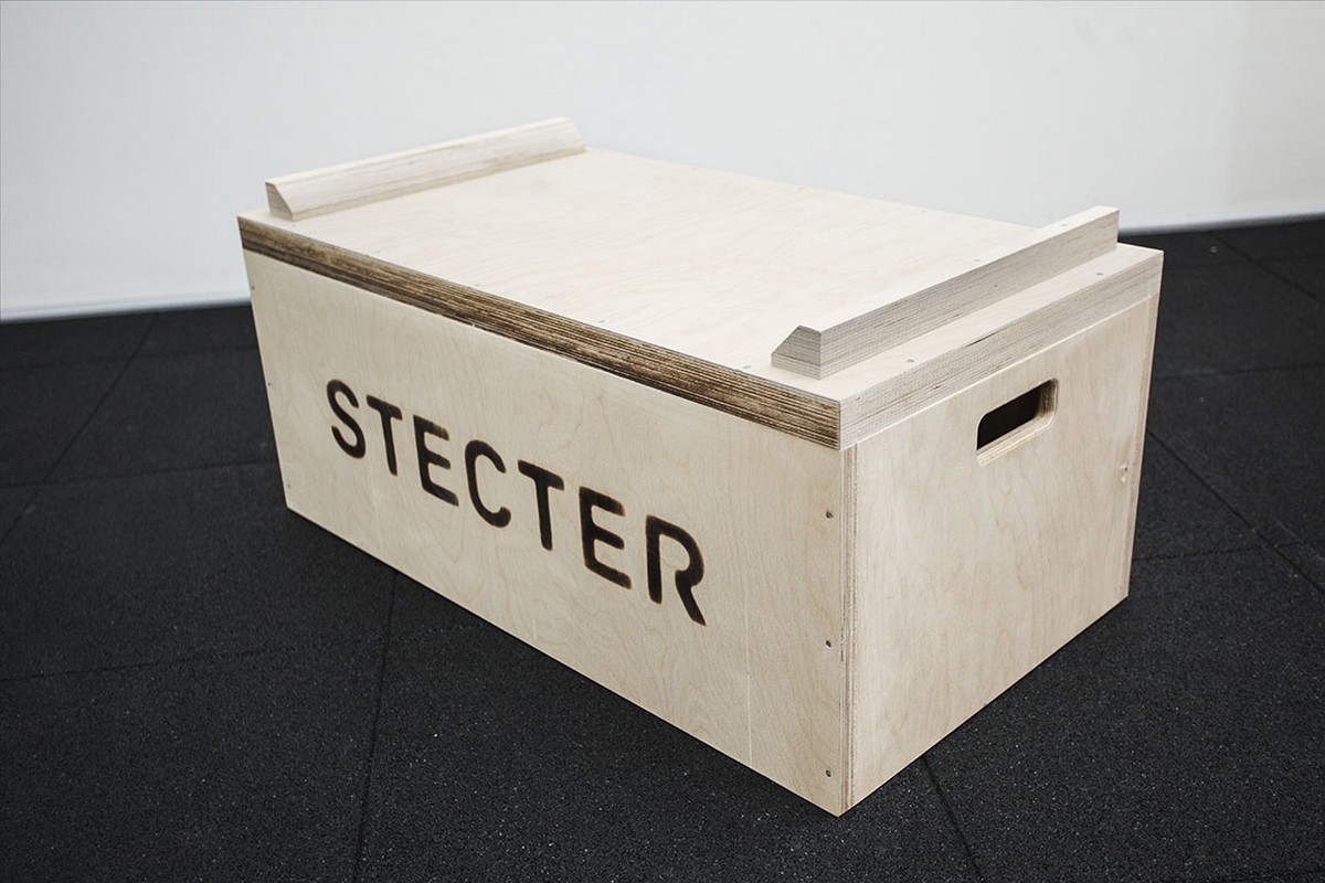 Комплект тяжелоатлетических плинтов + доп. секция Stecter H=89 см, фанера 2400
