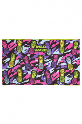 Полотенце из микрофибры Mad Wave Microfiber towel Pineapple M0764 10 0 00W