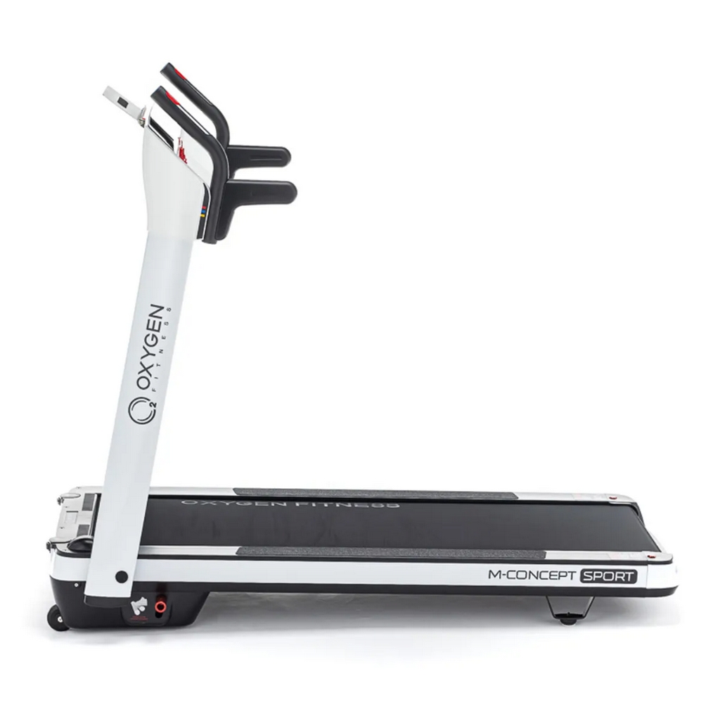 Беговая дорожка домашняя Oxygen Fitness M-CONCEPT SPORT white