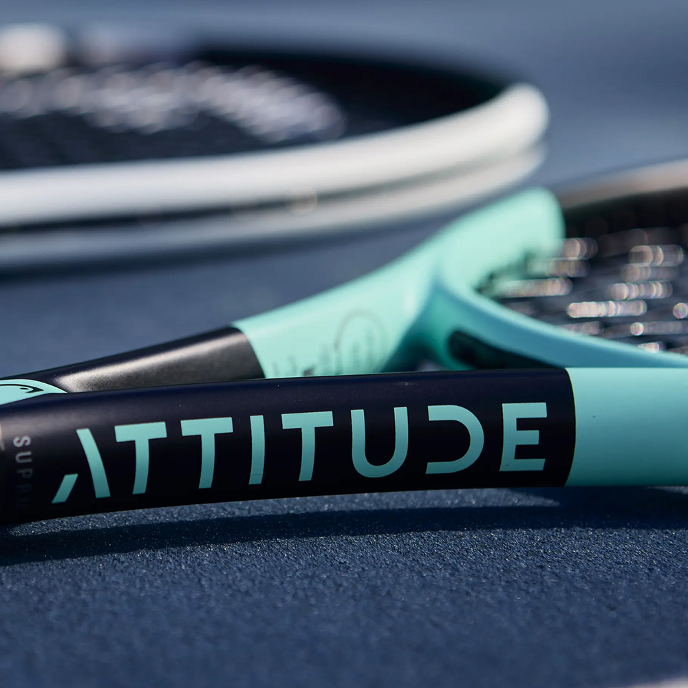 Ракетка для большого тенниса для любителей, композит,со струнами Head MX Attitude Suprm Gr3 231315 мятный