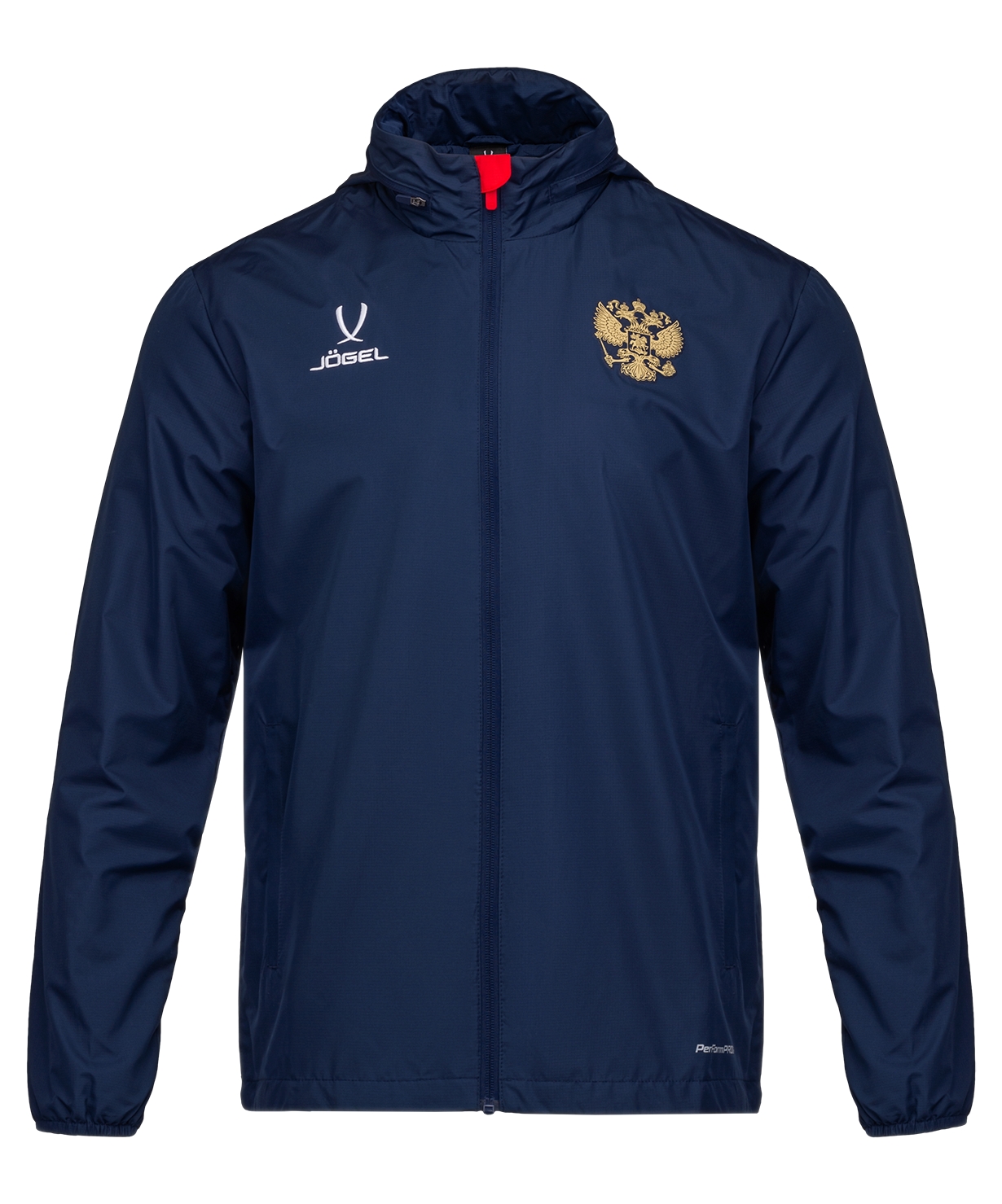 Куртка ветрозащитная Jogel NATIONAL PerFormPROOF Rain Jacket, темно-синий