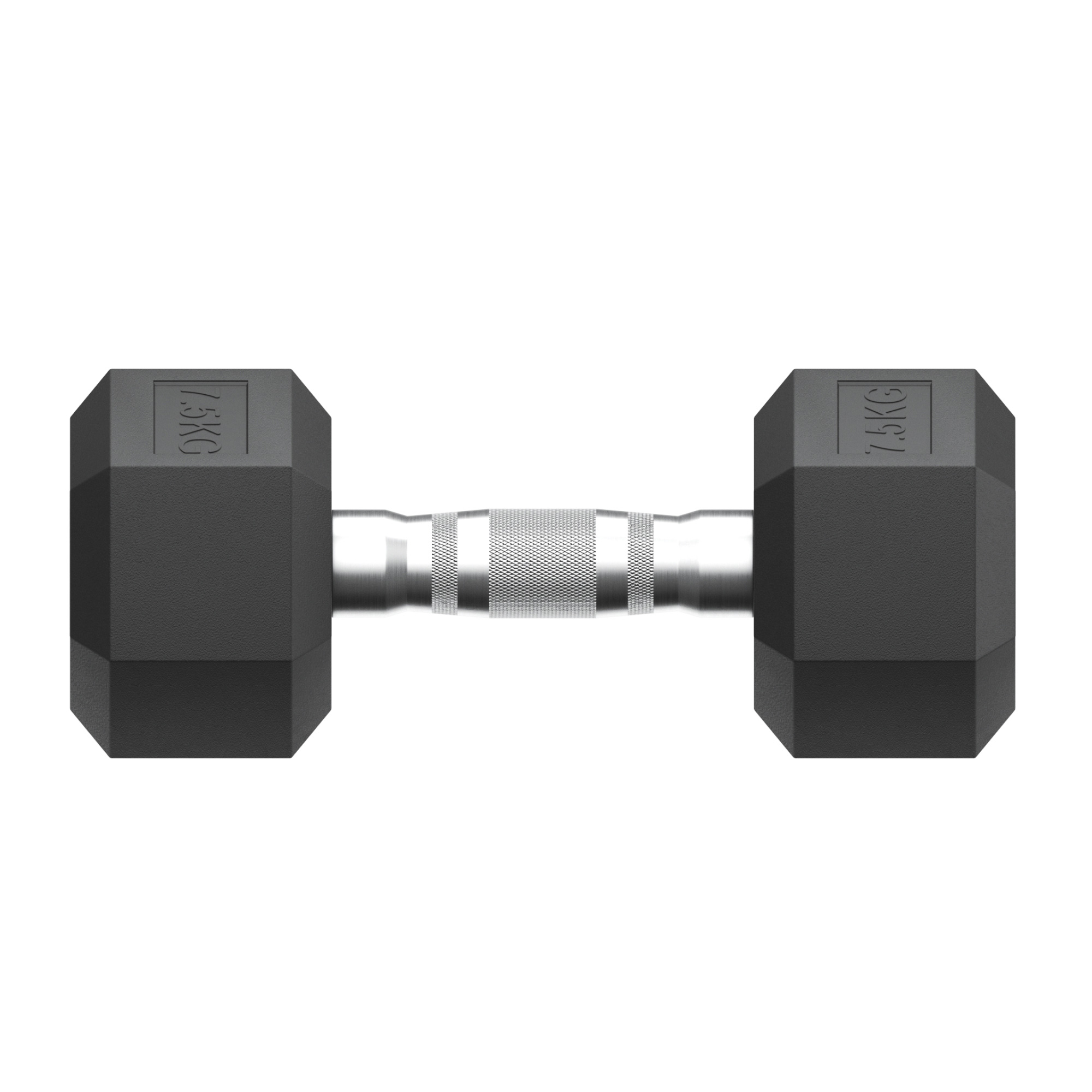 Гантель гексагональная обрезиненная 7,5 кг UnixFit DBHEX7_5x2 2 шт