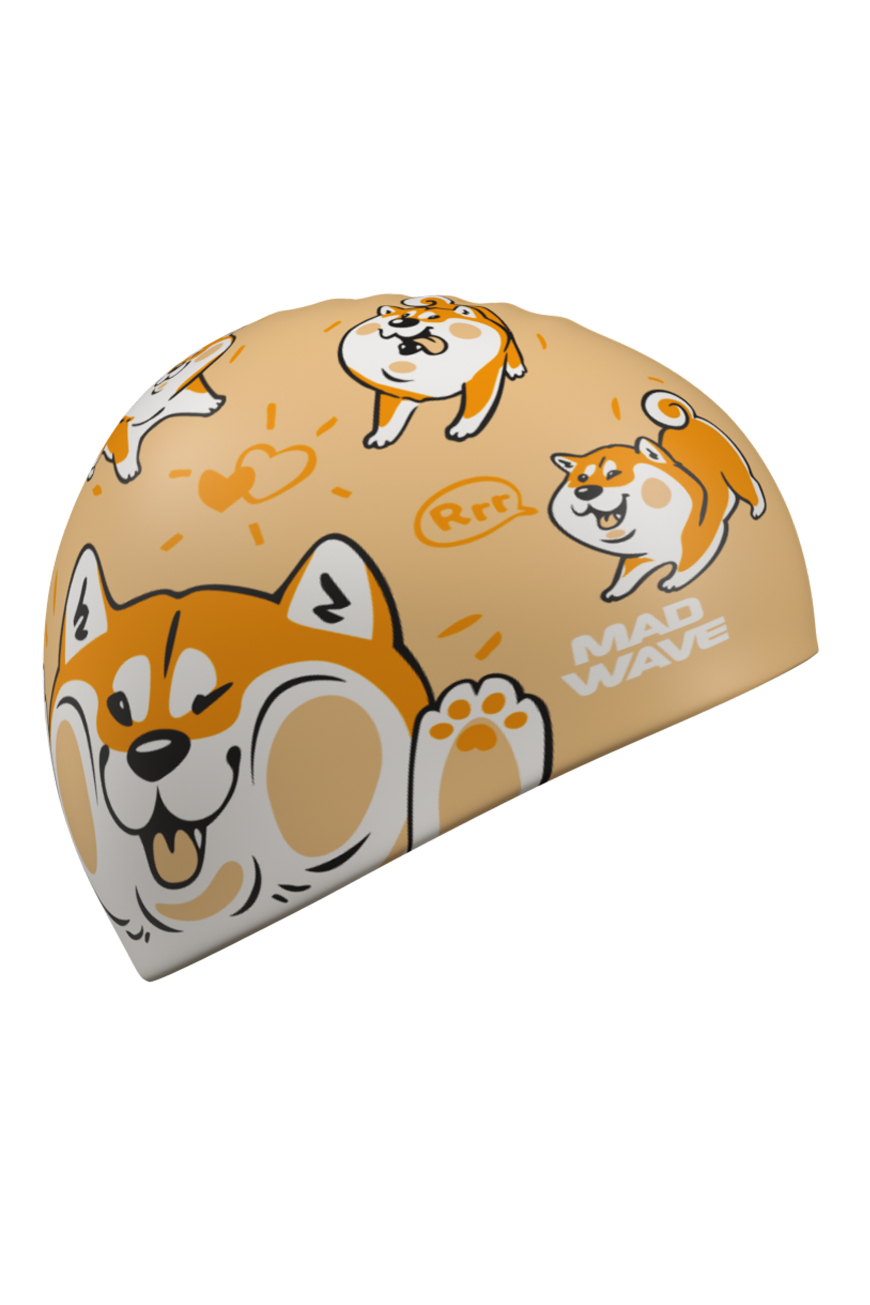 Силиконовая шапочка Mad Wave Shiba M0555 28 0 00W оранжевый