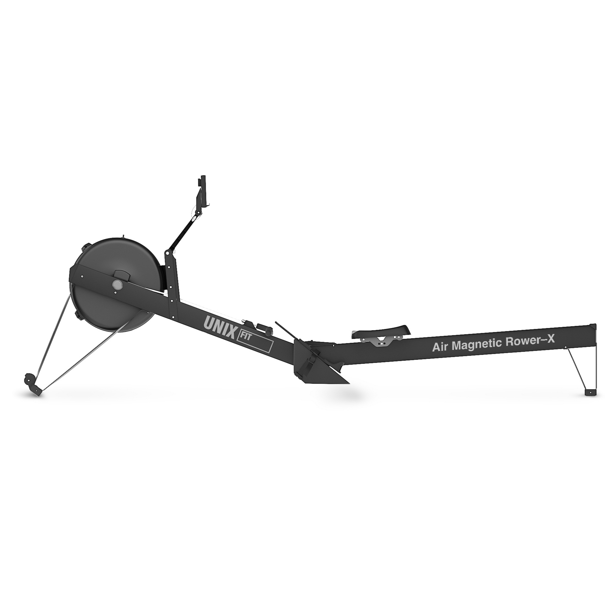 Гребной тренажер UnixFit PRO Air Magnetic Rower-X Black RMAMRXB
