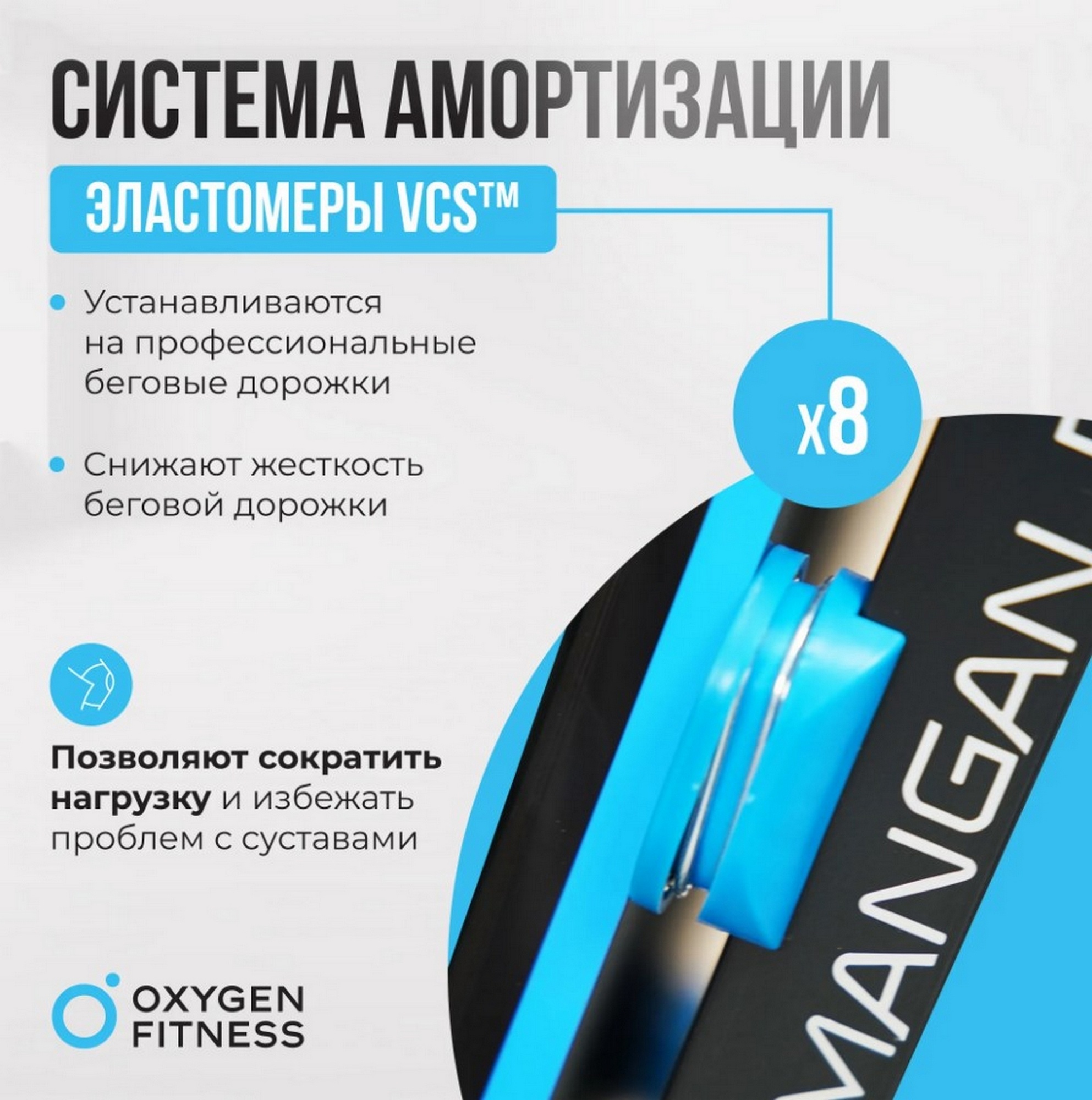 Беговая дорожка домашняя Oxygen Fitness MANGAN B