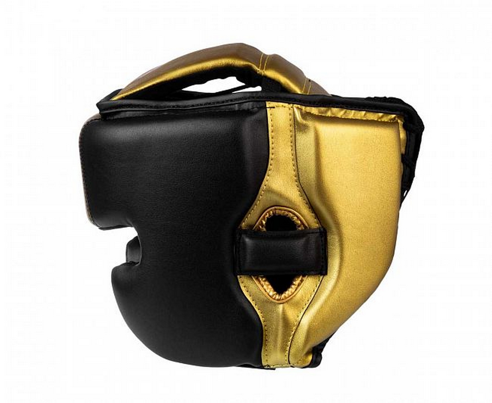 Шлем боксерский Adidas Speed 350 Pro Head Gear adiSPD350HG черно-золотой