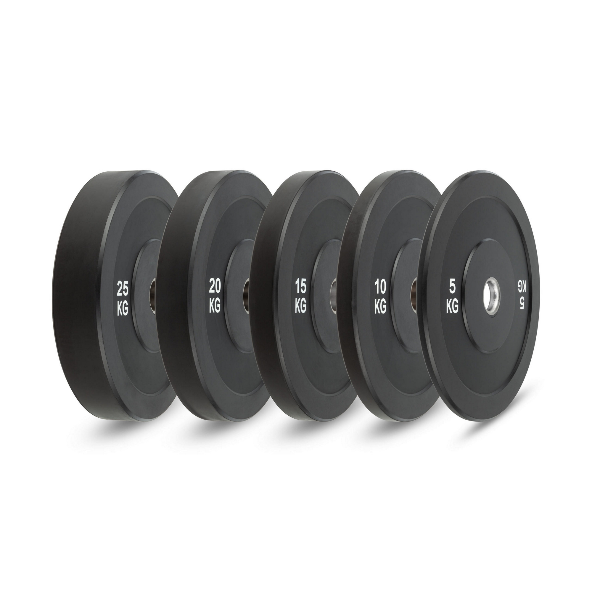 Диск бамперный 51мм, обрезиненный 5кг VictoryFit VF-D51050