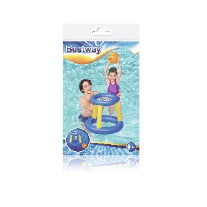Набор для игры на воде 61см Баскетбол корзина и мяч, от 3 лет Bestway 52418