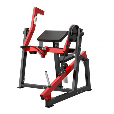 Бицепс сидя на свободных весах Protrain PP129, черный/желтый | Premium Fitness