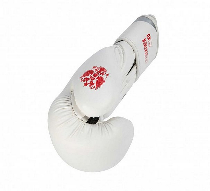 Перчатки боксерские Clinch Olimp C111 бело-красный