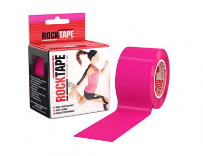 Кинезиотейп RockTape Classic, розовый 2161