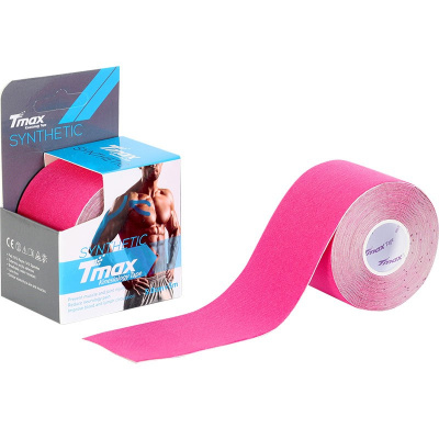 Тейп кинезиологический 5см x 5мTmax Synthetic 423334 розовый